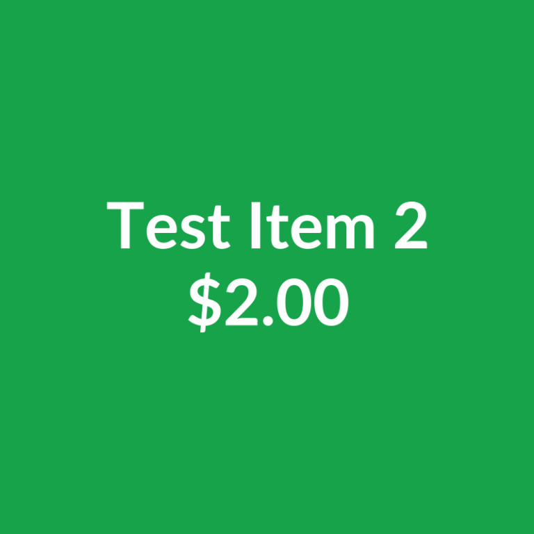 Test Item 2