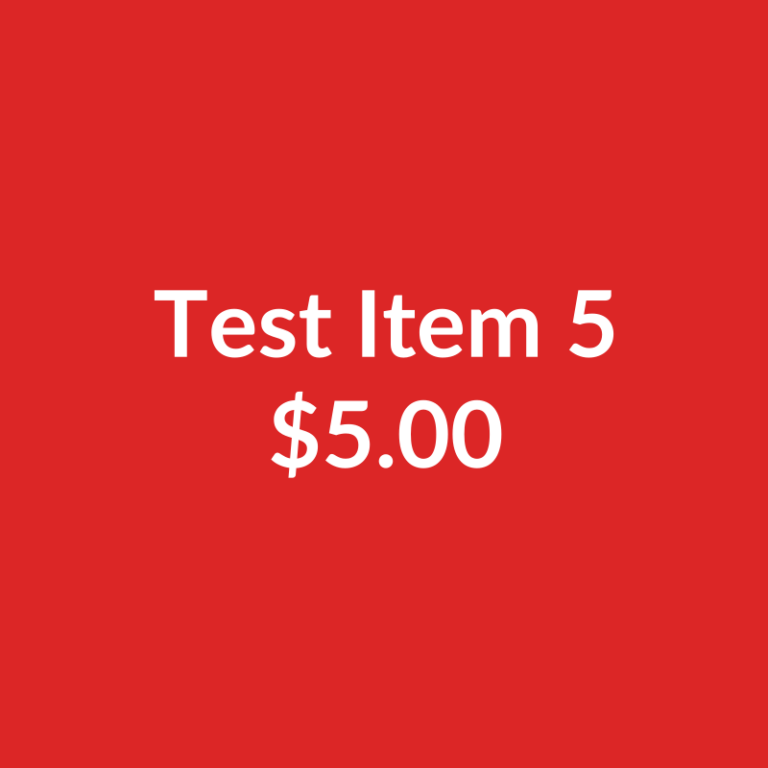 Test Item 5